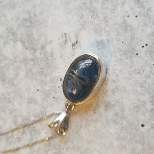 Kyanite Sterling Silver Pendant